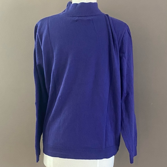 Liz Claiborne Cashmere Blend Sweater 1X - Picture 3 of 4
